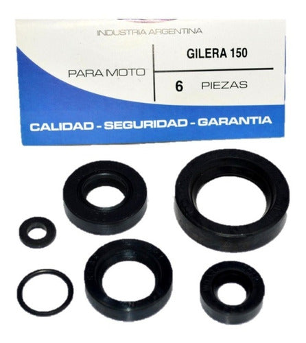 Retenes De Motor Gilera 150 Sport Super Sport Juego Completo - Rts 0