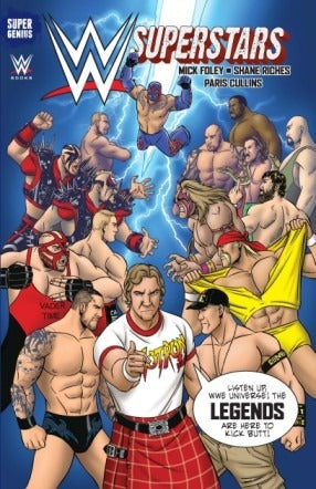 Wwe Superstars Lucha Libre - Serie De Tv - Lámina 45x30 Cm. 1