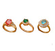 Innovar Adjustable Gold-Plated Rings 4