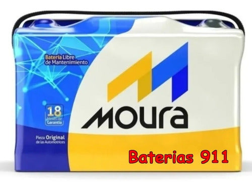 Moura 12x65 Battery M20GD for Peugeot 206 207 307 405 208 Nafta 0