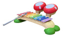 Piano Xilofone Infantil  2x1 Com Tambor Cogumelo -zippy Toys 2