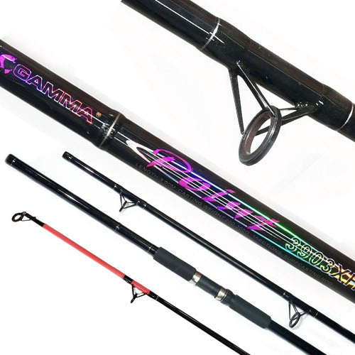 Gamma Point 3.6 Meters Fishing Rod 2 Sections 200-300g Surfcasting Varied Cast 0