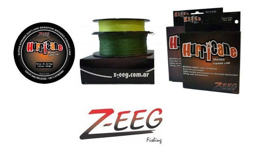 Multifilamento Hilo Z-eeg  0,12mm 20 Lbs (9.1 Kg) 100 Mts 2