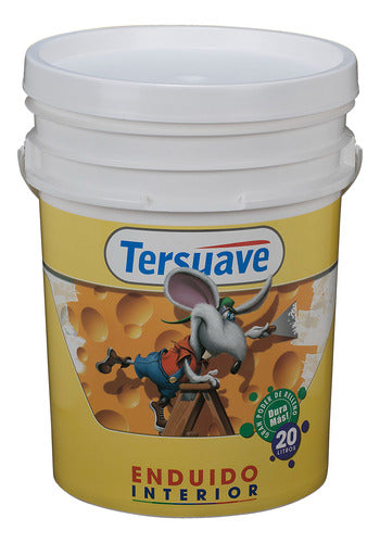 Enduido Plástico Para Interior Tersuave Blanco Mate 20 Lts 0