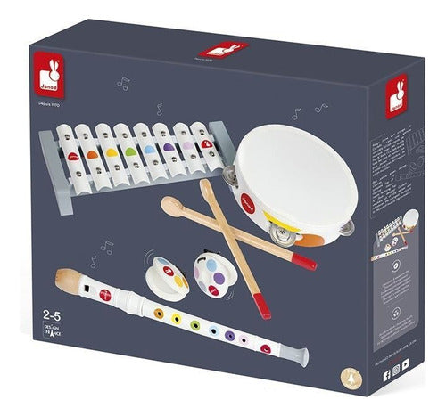 Janod Musical Instruments - White Collection 1