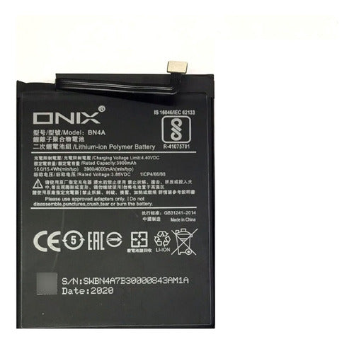 Onix Compatible Battery for Redmi Note 7 Bn4a 1