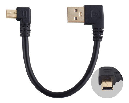 Herfair Cable Usb A Mini Usb, Cable Usb Macho De 6 Pulgadas 1