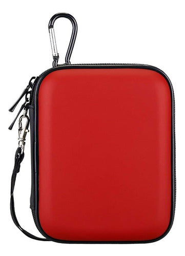 Lacdo Waterproof Hard EVA Shockproof 2.5 Inch Hard Drive Case - Red 0