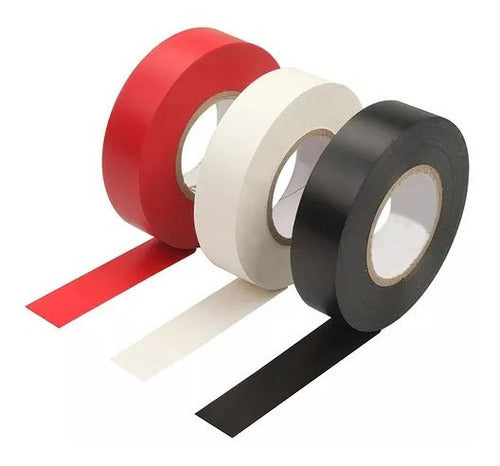 Tolsen Black Insulating Tape Pack of 10 X 9.15m x 13mm 38023 0