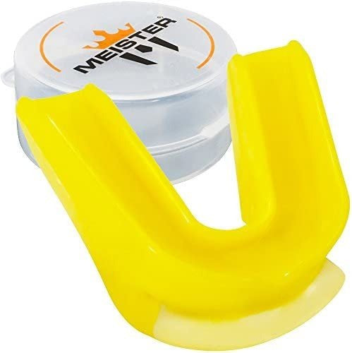 Moldable Double Mouthguard Case - Yellow 0