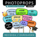 SOMOS.CONTROLP Kit Para Imprimir Graduacion Recibida Photoprops Cartelitos 1