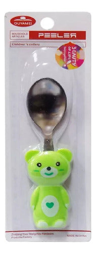 TOH 13 Cm Spoon Various Colors Designs 1