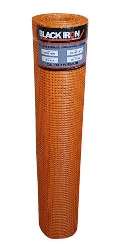 Rollo De 1 X 50m Malla De Fibra Vidrio Revoque 10x10mm 110gr 2