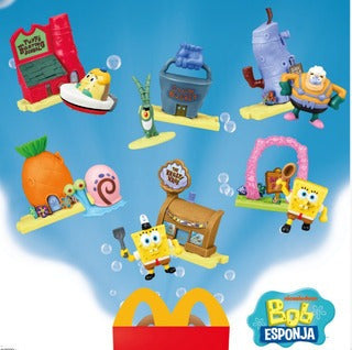 Mrs. Puff's Boating School Toy McDonald's Bob SpongeBob Collection 1