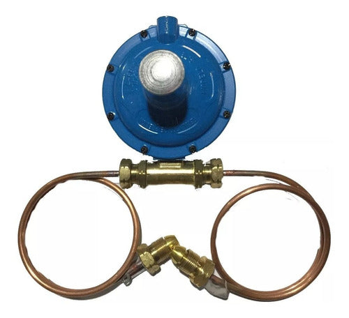 PAZ Gas Regulator for 2 Hoses - 45 Kg with Shipping 0