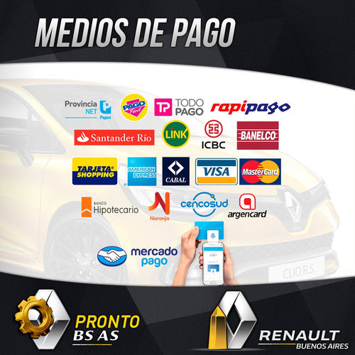 Crapodina Amortiguador Delantero Renault Megane 2 4