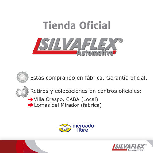 Silvaflex® Door Seals Front Set (2-pack) Fiat Siena 2001/04 4