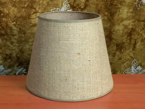 Conical Lampshade 20-30/25 cm Height Burlap 3