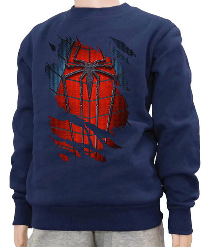 Maritershop Superheroes Ragged Body Hoodie Superman Batman Spiderman 0