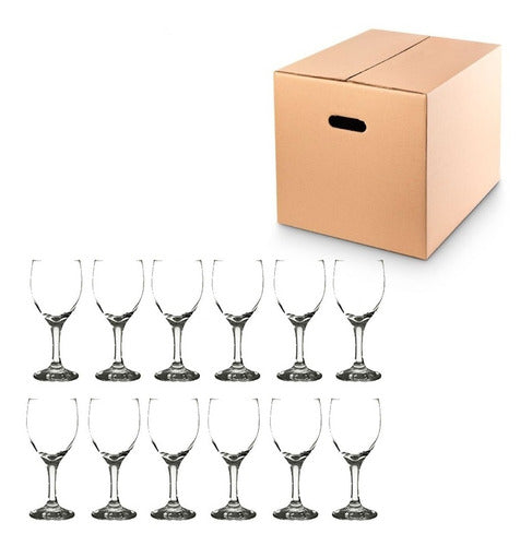 Pack of 12 Cristar Aragon Windsor Water Wine Champagne Glasses 0