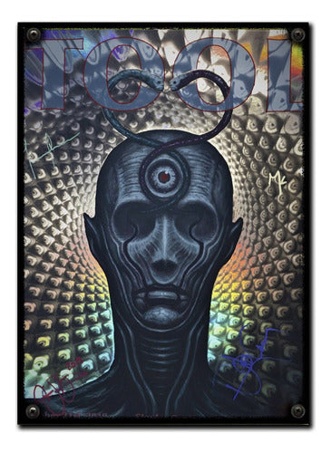 #357 - Cuadro Vintage 21 X 29 Cm / Tool Música Poster Rock 0