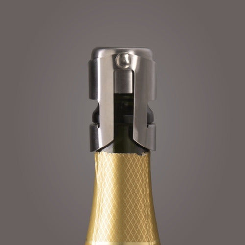 Vacu Vin Champagne Stopper Stainless Steel 1