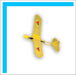 Mini Piper 3D Glider Plane Easy Assembly Interlocking 1