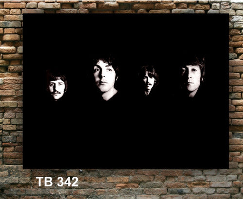 Cuadros De Los Beatles Impresos En Tela En Bastidor 6