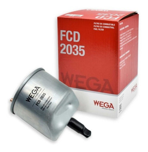 Filtro Combustible Fcd2035 Peug Partner 1.6 Hdi 0