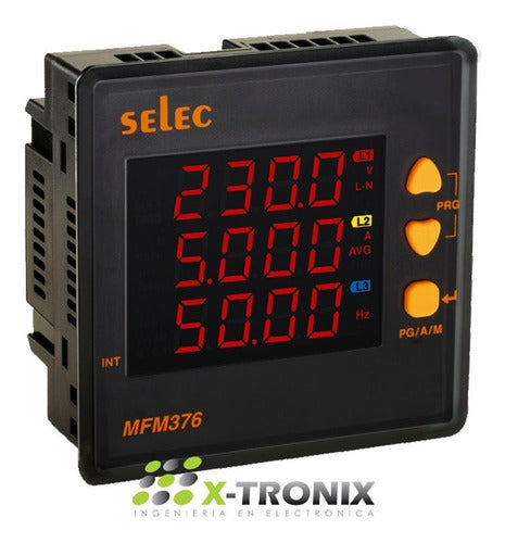 Selec Mfm 376 Medidor Multifuncion 220V 1