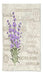 Ouqiuwa Soft Lavender Flowers Elegant Hand Towels 0