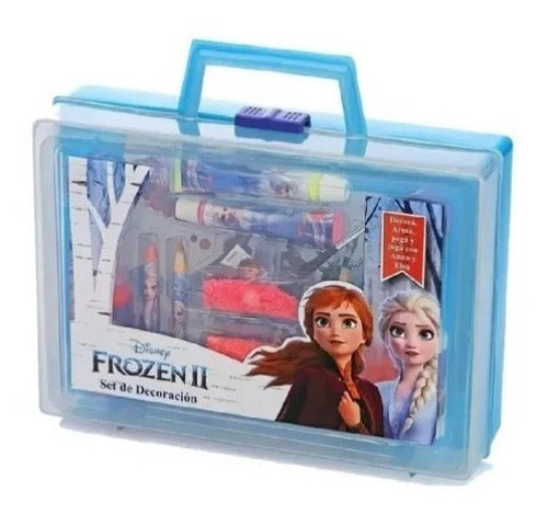 Juguetoys Valija Set Decoracion Arte Frozen Pintar Sticker Disney 0772 0