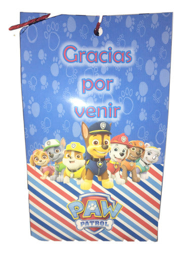 Bolsitas Para Sorpresitas Diseño Paw Patrol Cumple 10 Unid 0