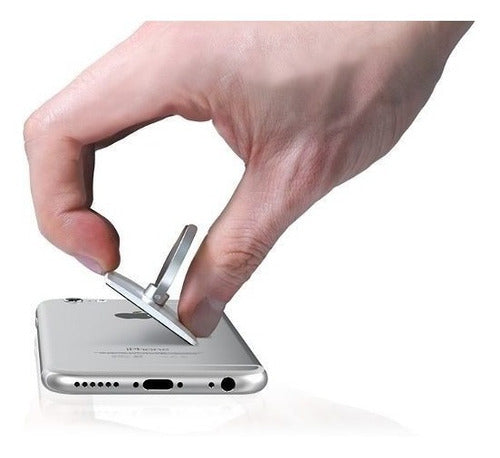 Anillo Soporte Para Celular Y Tablet Evita Robos 2