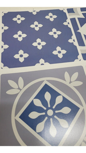 Azulejo Autoadhesivo Celeste X6u 15x15cm Muresco Wallsticker 5