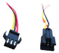 2,5 Mm Sm 3-pin Conector Hembra Macho Enchufe Con Cable X 20 1