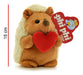 15cm Porcupine Plush with Heart - Phi Phi Toys 16