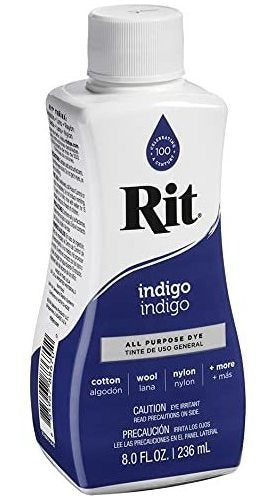 Colorante Para Tela Rit All Purpose 236ml Indigo 1