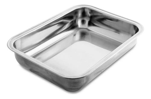 Set of 2 Carol Stainless Steel Baking Trays + Spatula 1