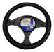 Goodyear Steering Wheel Cover, Black with Reflective Grey, Auto 38cm 0