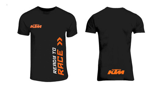 MX1-COVERS KTM Urban T-Shirt 100% Cotton Ready To Race 2