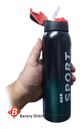 Sport Botella Termica Deportiva Termo Acero Inoxidable 500ml 7