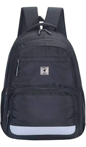 Lightweight Padded Wellington Polo Club Notebook Backpack - New 0