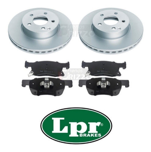 LPR Kit Discos Pastillas Chevrolet Cruze 1.4 Turbo Delantero 1