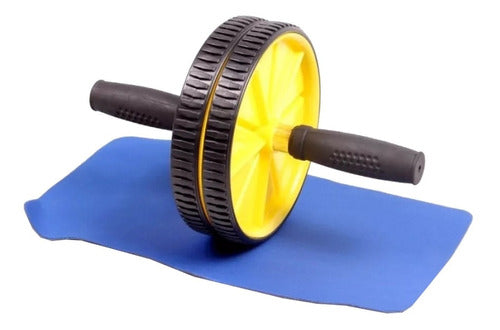 Crazy Shop Stick Massager + Effective Ab Wheel Set 28 5