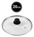 20cm Tempered Glass Lid for Pots and Pans by Pettish Online 7