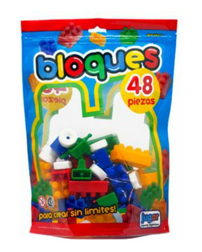 Jugar Building Blocks 48 Pieces in Bag 20x26cm - Model 404 0