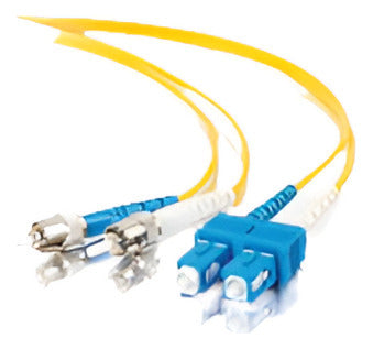 Cable C2g Sc/st Dúplex 9/125 Multimodo Fibra Amarillo 6 M 1