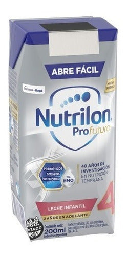 Nutrilon 4 Profutura Pack X 24 Bricks De 200ml +2 Años 1