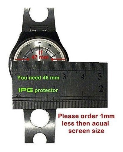 IPG Universal Round Watch Screen Protector (2 Units) - 30mm Diameter 1